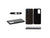 BlackStuff Genuine Carbon Fiber and Silicone Lightweight Phone Case Compatible with Huawei P40 BS-2023