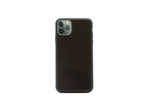 BlackStuff Genuine Carbon Fiber and Silicone Lightweight Phone Case Compatible with Iphone 11 Pro Max BS-2022