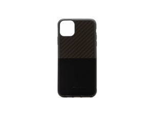 BlackStuff Genuine Carbon Fiber and Silicone Lightweight Phone Case Compatible with Iphone 11 Pro Max BS-2022