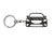 BlackStuff Carbon Fiber Keychain Keyring Ring Holder Compatible with Mazda 6 2012-2018 MPS BS-640