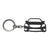 BlackStuff Carbon Fiber Keychain Keyring Ring Holder Compatible with S Class W222 2014-2019 BS-606