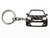 BlackStuff Carbon Fiber Keychain Keyring Ring Holder Compatible with Micra K13 2010-2014 BS-810