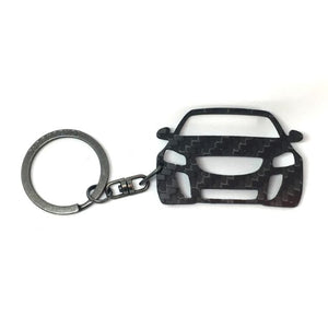 BlackStuff Carbon Fiber Keychain Keyring Ring Holder Compatible with Insignia OPC 2008-2017 BS-193