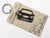 BlackStuff Carbon Fiber Keychain Keyring Ring Holder Compatible with Meriva B 2010-2017 BS-797