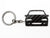 BlackStuff Carbon Fiber Keychain Keyring Ring Holder Compatible with Tigra A 1994-2001 BS-794