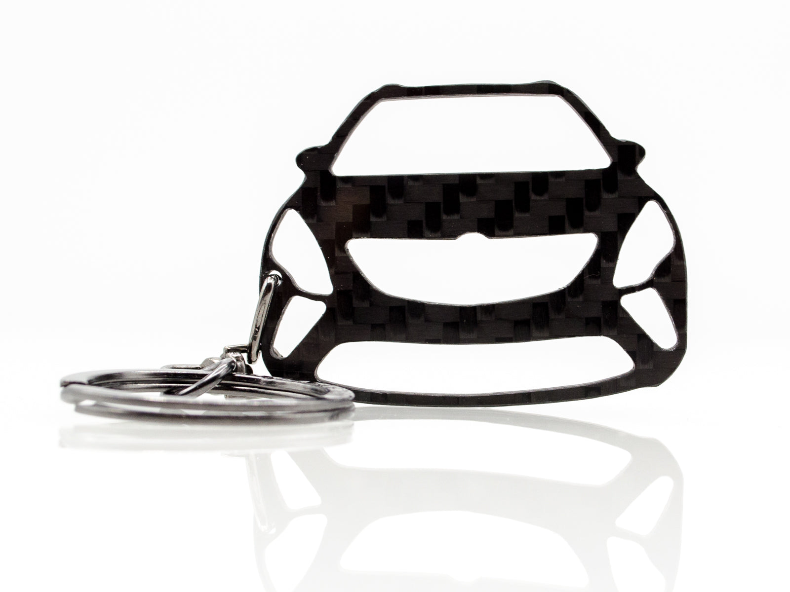 BlackStuff Kohlefaser Schlüsselanhänger Schlüsselanhänger Halter Kompatibel mit Zafira C 2011–2016 BS-801