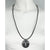 Aquarius Zodiac Carbon Fiber Pendant and Leather Necklace by Sigil SG-122