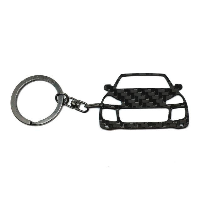 BlackStuff Kohlefaser Schlüsselanhänger Schlüsselanhänger Halter Kompatibel mit Cayenne 2003–2010 BS-633