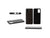 BlackStuff Custodia per telefono leggera in vera fibra di carbonio e silicone compatibile con Samsung S20 Plus BS-2029