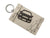 BlackStuff Carbon Fiber Keychain Keyring Ring Holder Compatible with Polo GTI Mk4 9N3 2005-2009 BS-172