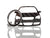 BlackStuff Carbon Fiber Keychain Keyring Ring Holder Compatible with Polo GTI Mk4 9N3 2005-2009 BS-172