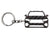 BlackStuff Carbon Fiber Keychain Keyring Ring Holder Compatible with Touareg Mk3 CR 2018+ BS-917