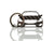 BlackStuff Carbon Fiber Keychain Keyring Ring Holder Compatible with S60 V60 2010-2014 BS-904