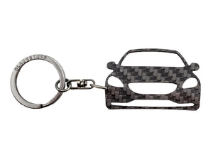 BlackStuff Carbon Fiber Keychain Keyring Ring Holder Compatible with V40 2012-2019 BS-907