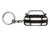 BlackStuff Carbon Fiber Keychain Keyring Ring Holder Compatible with A4 S4 B6 8E 2001-2006 BS-782