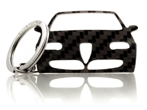 Carbon Fiber Keychain Compatible with Alfa 147 2000-2004 BS-779