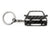 BlackStuff Carbon Fiber Keychain Keyring Ring Holder Compatible with Astra G 1998-2004 BS-793