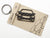 BlackStuff Carbon Fiber Keychain Keyring Ring Holder Compatible with Astra K 2015 BS-791