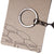 BlackStuff Carbon Fiber Keychain Keyring Ring Holder Compatible with A3 S3 RS3 8P 2003-2012 BS-136