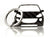 BlackStuff Carbon Fiber Keychain Keyring Ring Holder Compatible with Adam BS-790