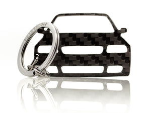 BlackStuff Carbon Fiber Keychain Compatible with A3 S3 8L 1996-2003 BS-781